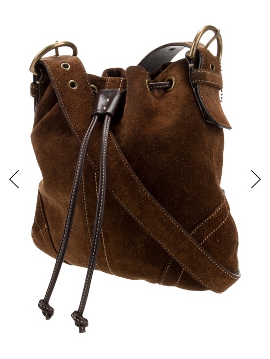 Coach Handbags - Coach Suede bucket bag